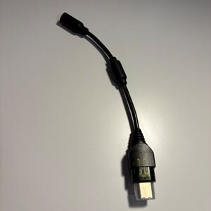 Microsoft Xbox Controller Breakaway Cable Black Excellent OEM Replacement